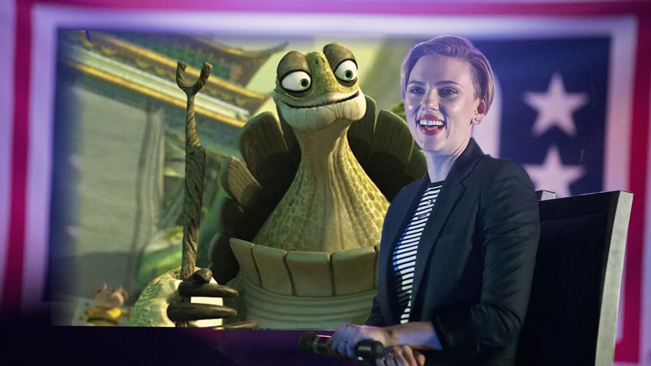 Scarlett Johansson in the Hot Seat Again For Accepting Role of Master Oogway in Kung Fu Panda 5