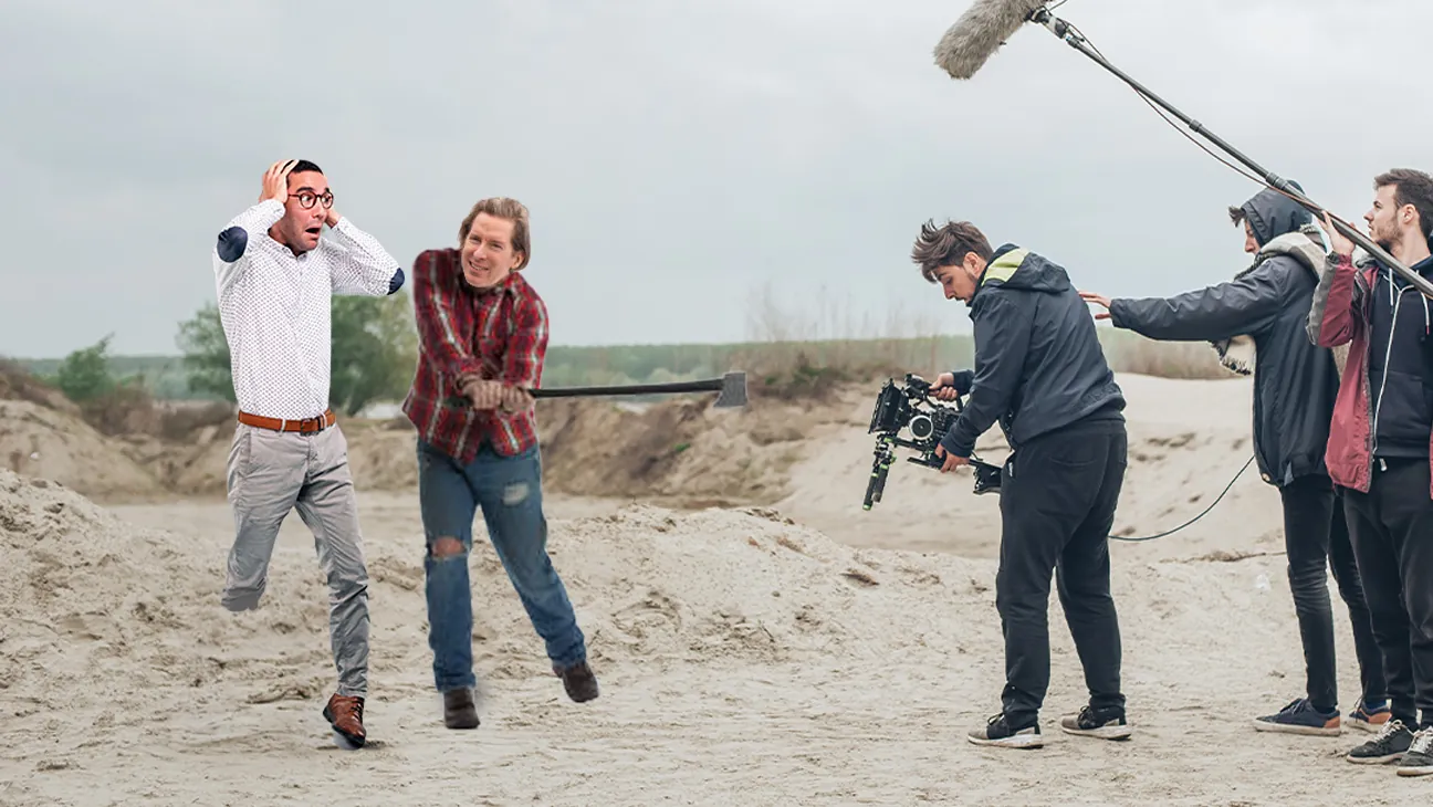 “I Wanted It to Look Symetrical”: Wes Anderson Chops Other Leg off of Man Already Missing Leg